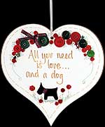 Hanging Heart Plaques