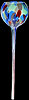 Long Stem Glass Tealight Holder in design