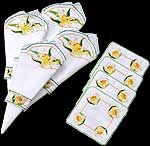 Napkin and Coaster Set in Lily Nouveau design