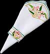 Pair of Table Napkins in Lily Nouveau design