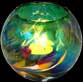 Friendship Mini Globe Tea Light in Green