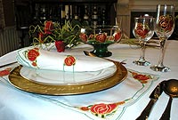 Photograph showing Mackintosh Rose products