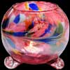 Amethyst Friendship Footed Candleholder