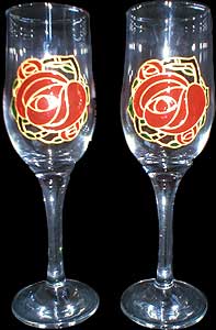 Pair of Champagne Flutes