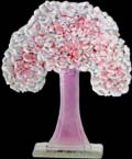 Fused Glass Spring Tree