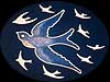Swallows in Flight