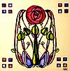 Rose and Leaves