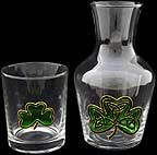 Water Set in Shamrock design